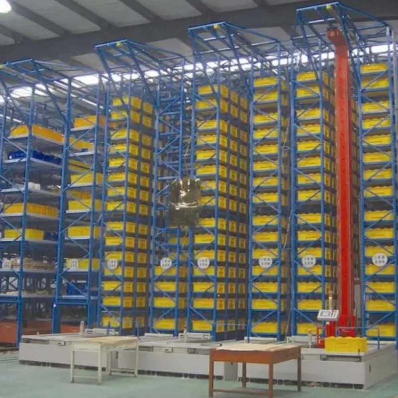 Multi level Rack ASRS Warehouse Robot Storage Retrieval Picking System Asrs Racking System with Stacking Crane