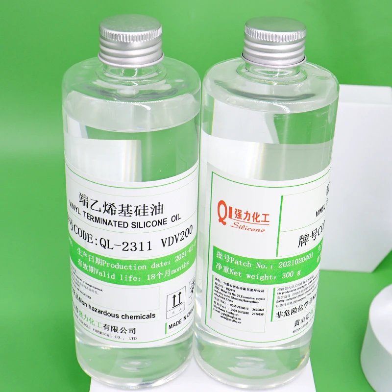 Modifier of rubber compound Vinyl terminated silicone oil 230 CST   material of  produced Liquid silicone rubber