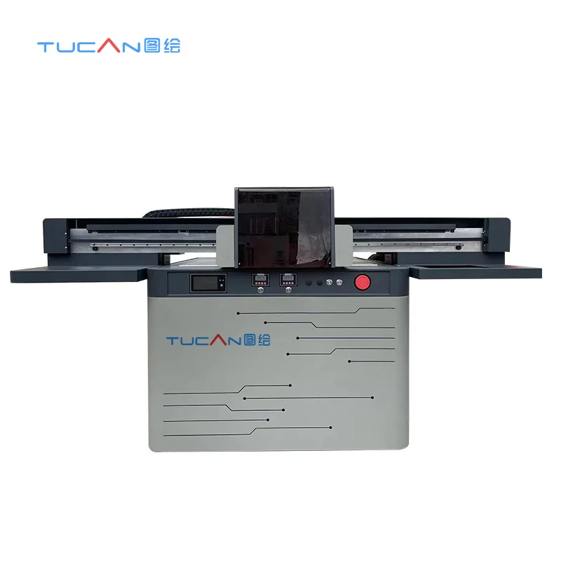 9060 uv flatbed printer with i3200U printhead GEN5 GEN5i printhead CMYK white varnish color