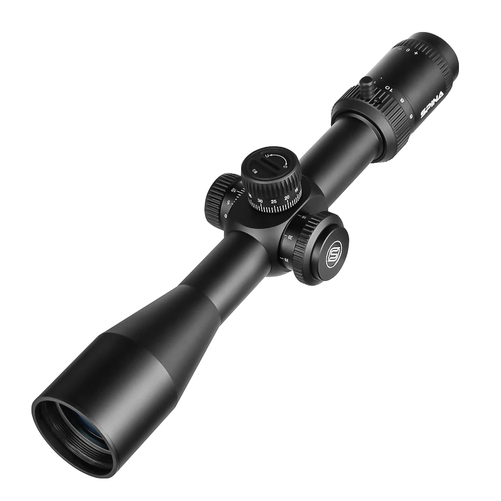 SPINA OPTICS 4-16x44 FFP Long Range Optic Sights Hunting Scope