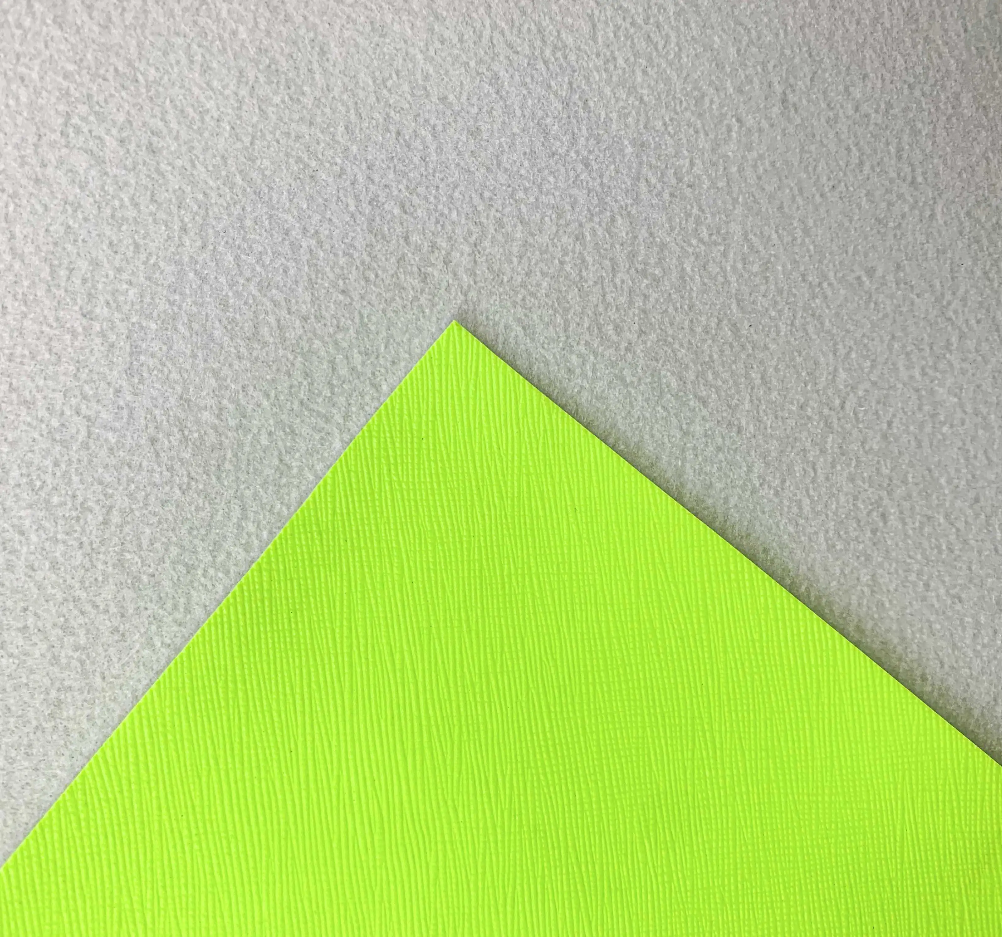 Free Sample PVC Synthetic Leather Microfiber Stretch Fashion Fabric for Bags Shoes Upholstery Car Seats Chairs Lining