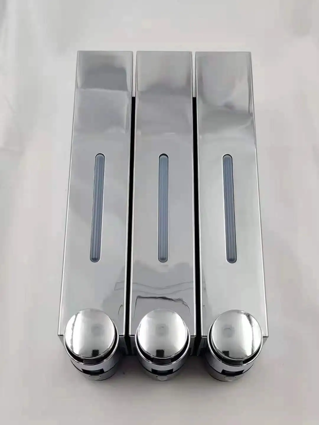 420ml ABS Plastic Single Double Three Head Wall Mounted Liquid Manual Fancy Soap Dispenser