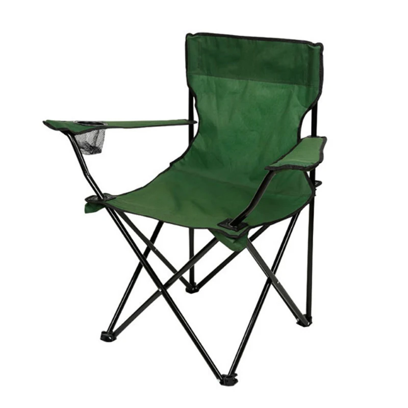 Wholesale folding portable backrest durable oxford cloth beach camping chair