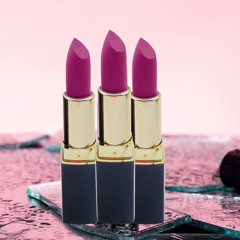 
LOW MOQ private label lipstick 18 colors Long Lasting matte woman lipstick custom logo SMALL MOQ 