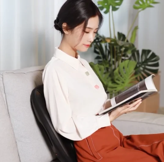 Back Massager Pain Relief Electric Shiatsu Full Neck And Back Massager Chair Cushion Home Portable Back Massager with Heat