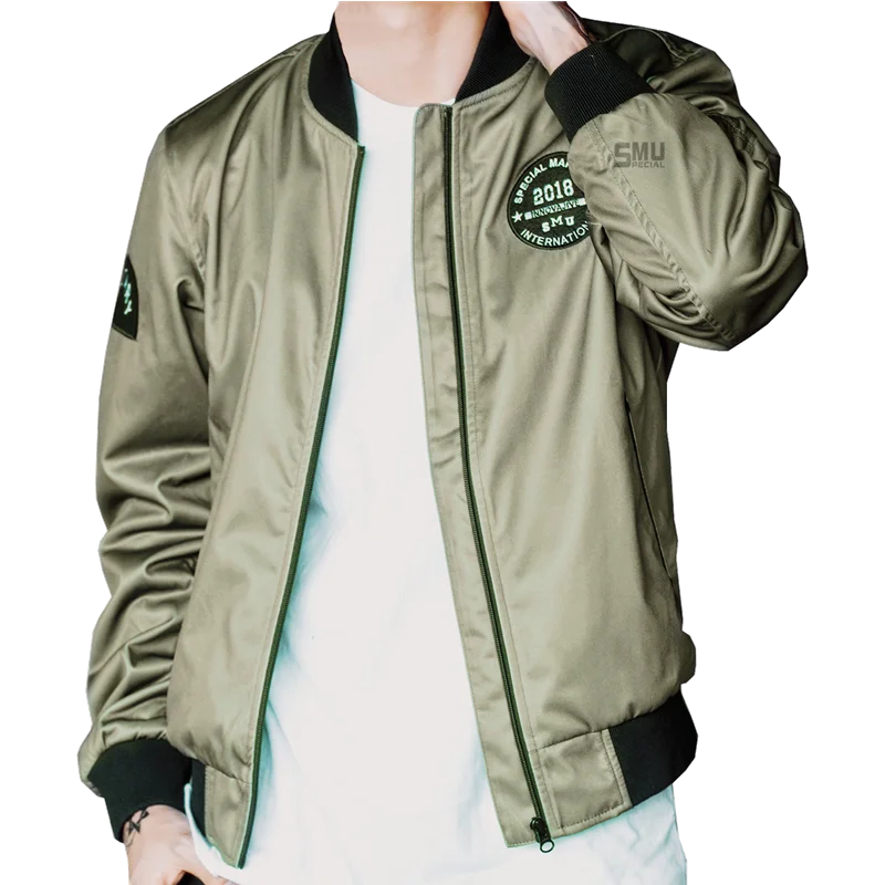 Varsity Bomber Jacket BJ02 Front