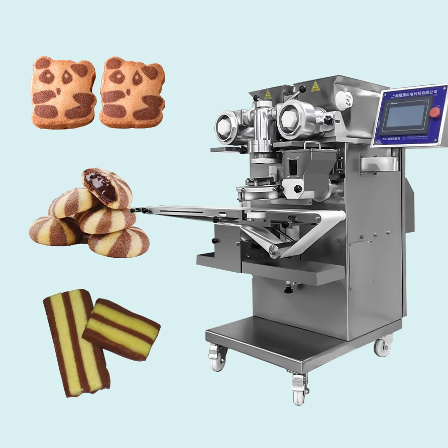 Shanghai Long yu commercial biscuit cookie making machine small cookie cutter machine