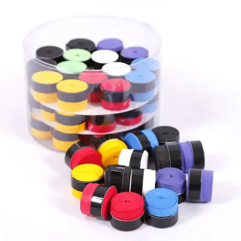 Customizable PU Material Overgrip Superb Quality Anti-Slip Badminton Grip Padel Wrap Great Sweat Absorption for Tennis