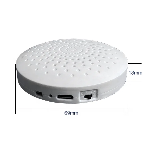 Chargeable 8M memory 1W speaker button light control trigger sound speaker can be customized to download Sound box