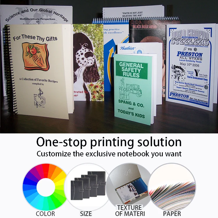 Custom 120 160 180 200 300 400 pages school note book exercise cr books single rule