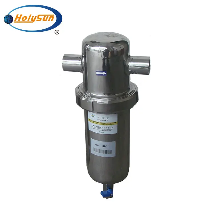
Food grade stainless steel industrial air filter steam filter housing hot gas filter 
