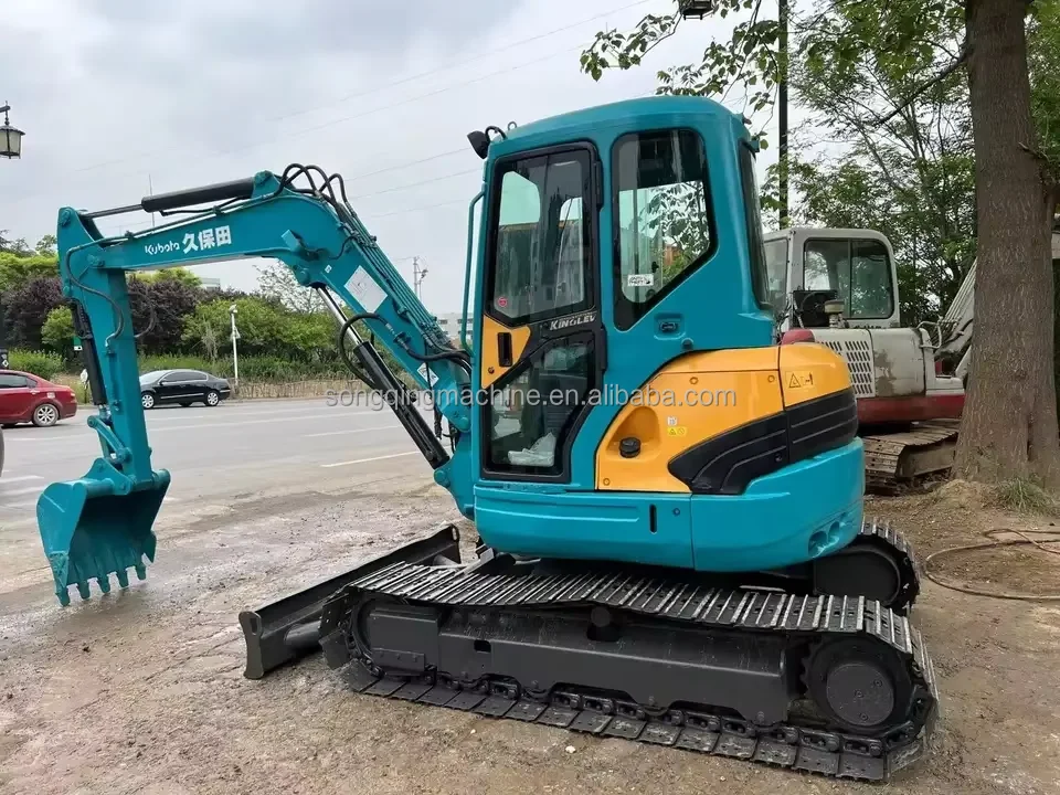 Kubota KX155 техника 5 тонн 6 японский экскаватор высокопроизводительный для продажи Подержанный сельскохозяйственный небольшой