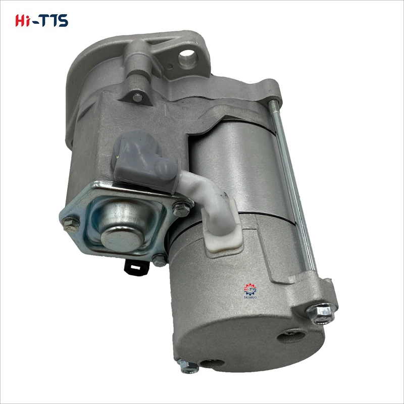 Hi-TTS Excavator Starter Motor E307E2 C2.6 12V 9T 2.0KW Engine Starting Motor 15425-63010 028000-9030 for Kubota