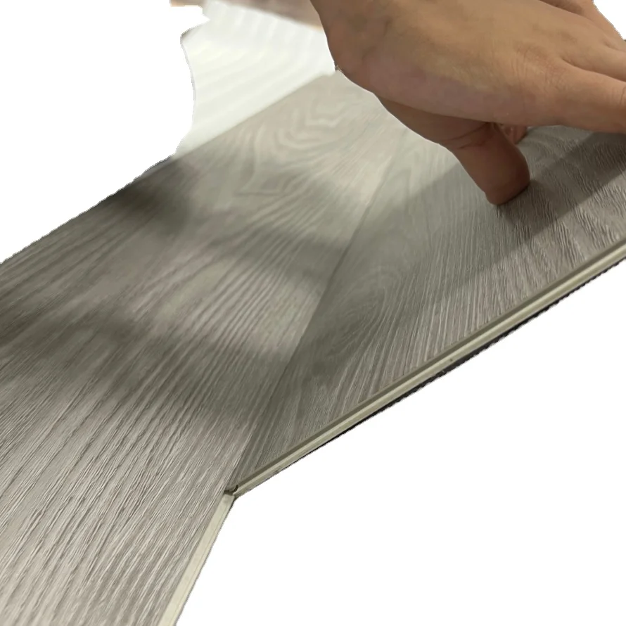 Herringbone Vinyl Click Lock Flooring Tile Plank Rigid Core Interlock SPC Floor Luxury Vinyl Plank Flooring For Indoor Home