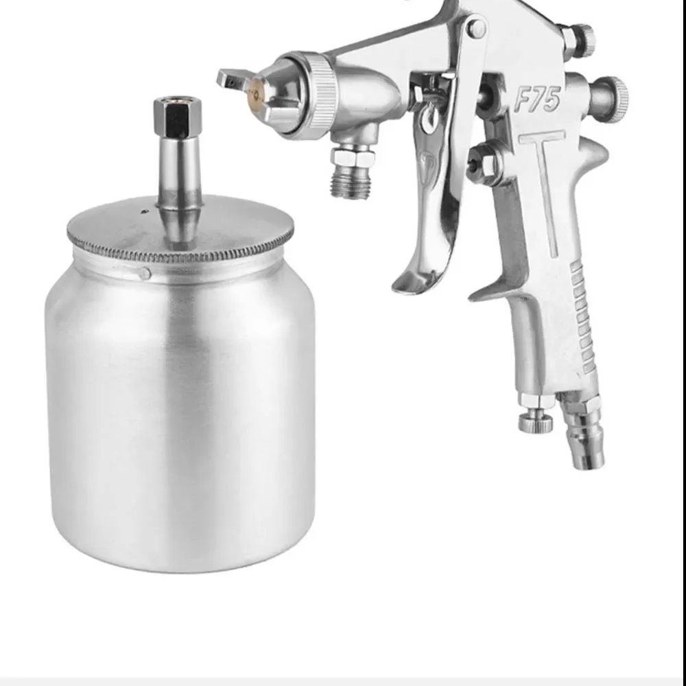 F-75 Pneumatic Sprayer Anti-Rust Paint Professional Paint Spray Gun For Can Furniture Car Paint Glue High Atomizing Spray