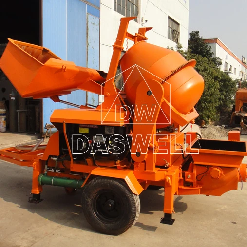 Бетономешалка DASWELL с мини-барабаном и дизельным электроприводом по заводской цене