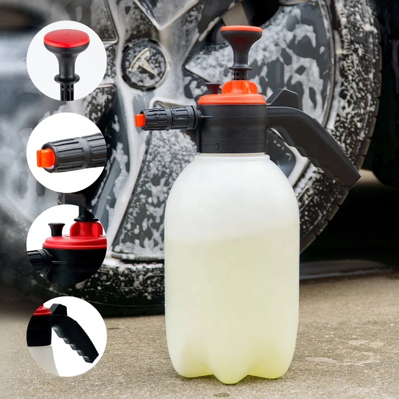 2LHand Foam Pump Action Spray Snow Car wash Foam High Pressure Sprayer