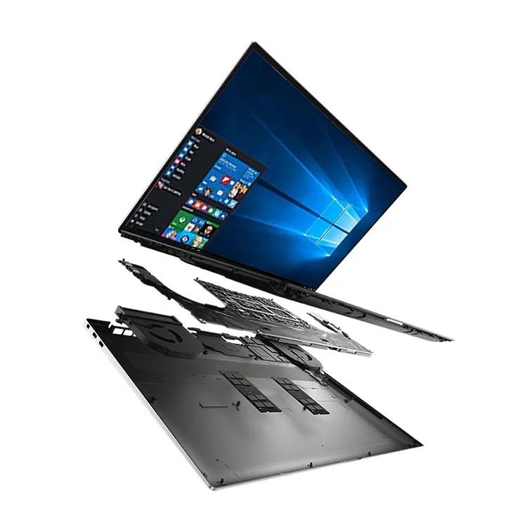 Dell-XPS 15 9500 Laptop 95% nouveau portable professionnel Core i7-10th 16G RAM 512G SSD 15.6 inch Graphics card GTX 1650 Ti(4G)