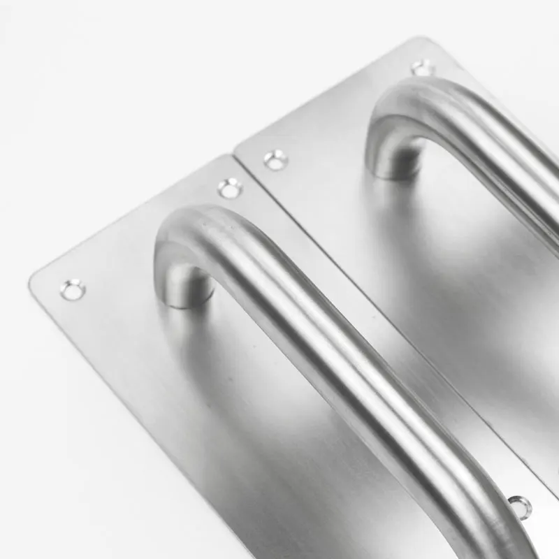 Stable Exterior Pull Door Handlescan Be Used For A Long Time  Front Door Window Inserts Slide Plate Door Handle