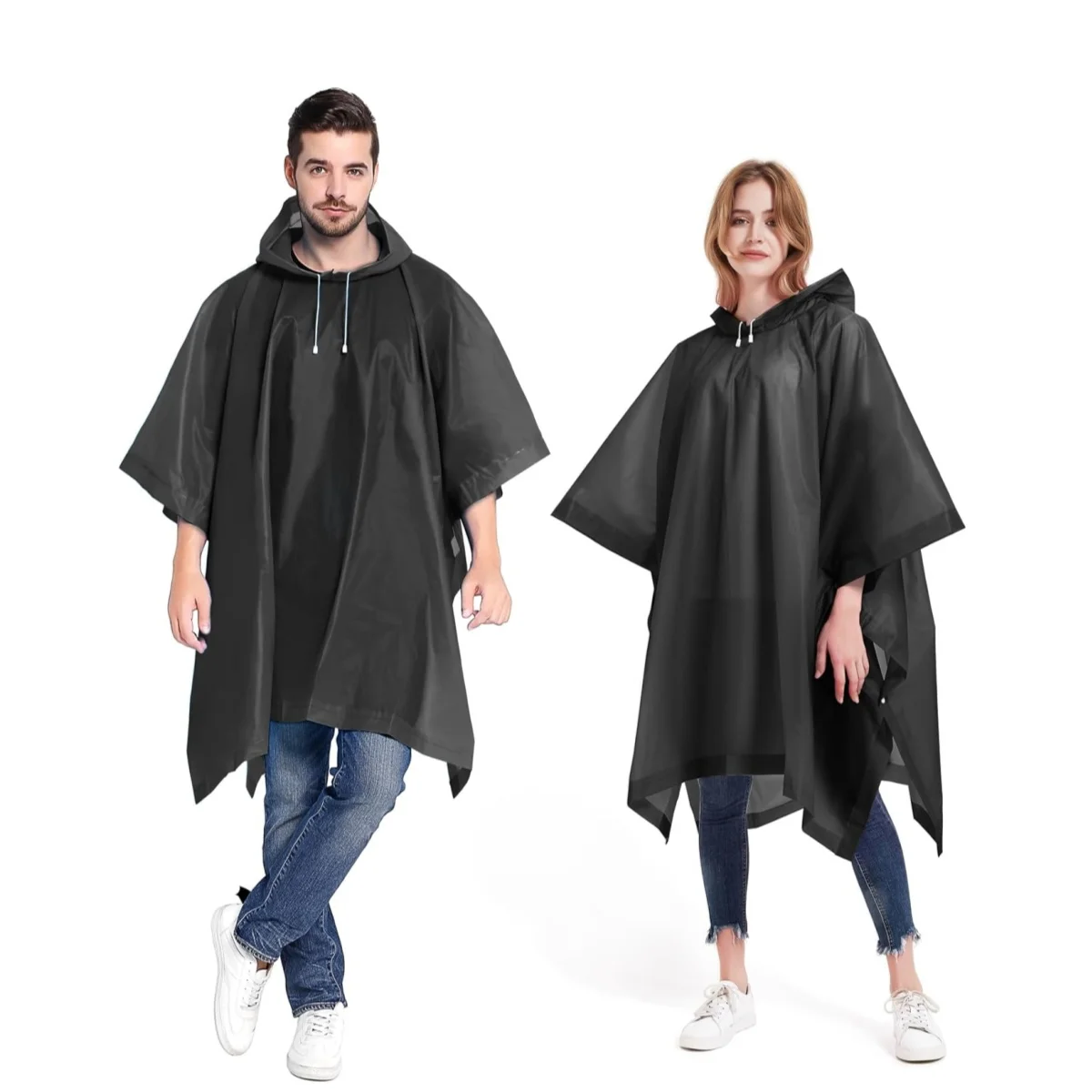 High Quality Custom Adult PEVA Raincoat Lightweight Waterproof Poncho for Summer Cheap Plastic Rainwear Clothing