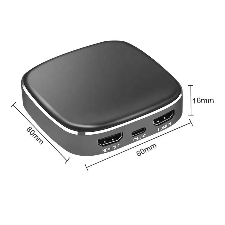 Карта видеозахвата HD USB 3 0 к HDMI для Windows/Linux/Mac Win10 1080P 60fp