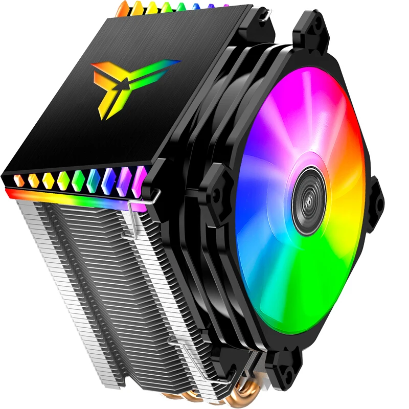 jonsbo cr1400 pwm 4pin support 1700 1200 am4 slot 5v3pin addressable rgb fan Aluminum Cpu Cooling Fan