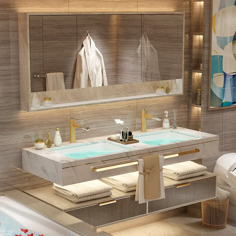 Wholesale Modern Bathroom Vanity Hotel Bathroom Vanity Cabinet Chinese Bathroom Vanity