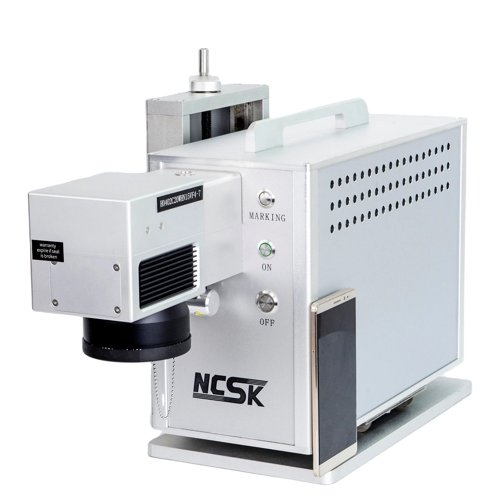 Customized Wireless Control Laser Marking Machine Connect PLC/Server Computer Network Connection Or Rs232 Connection