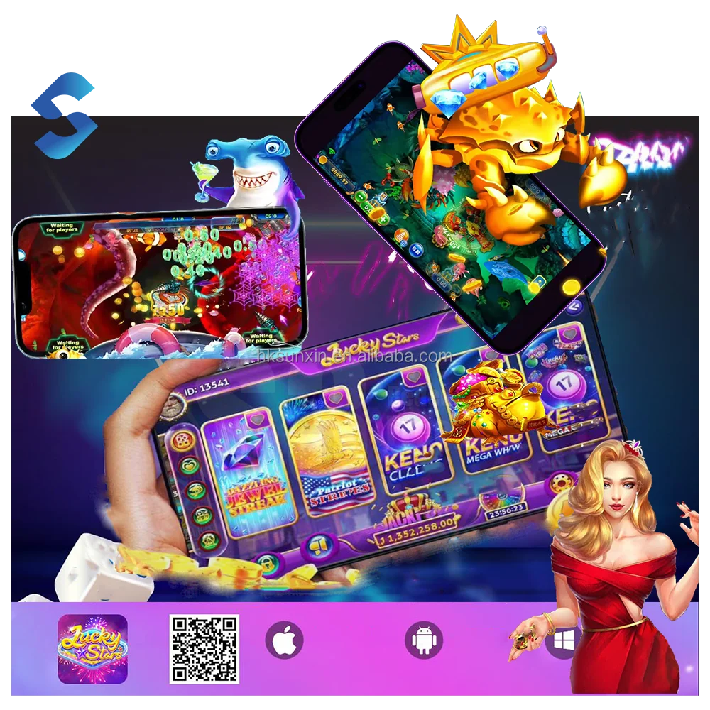 High selling V Orion Power Lucky Stars blink Big winner Noble Game Room Vault online fish game software app