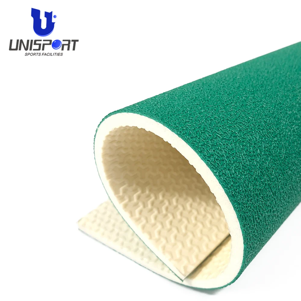 Unisport Professional badminton court mat 2025 New product pvc material sport floor
