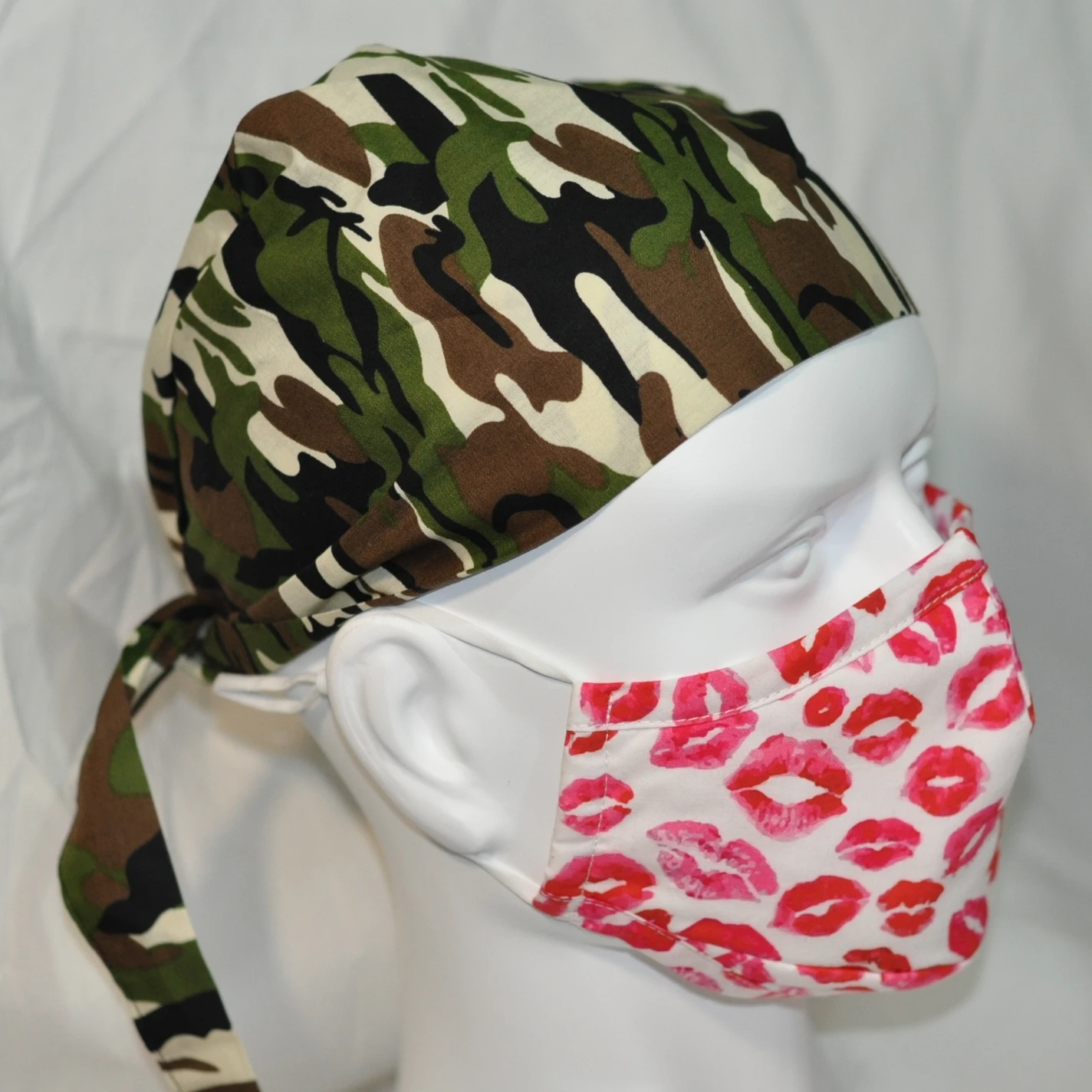 scrub Cap Tie for Women, man Long Hair Working Hats,  philips / GE healthcare / cartoon interesting printing