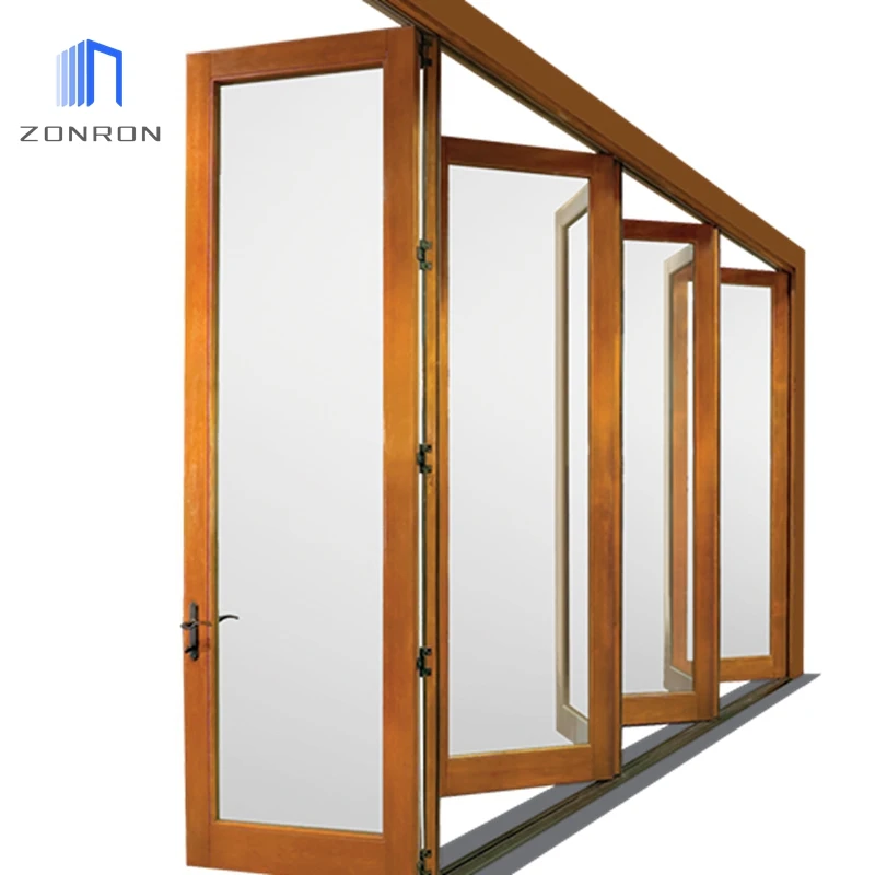 ZONRON New simple fold window household open indoor window wholesale aluminum balcony windproof folding window