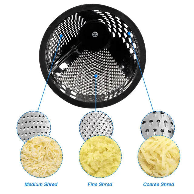 New Style 3 Sides Kichen Accessories Multi Function Kitchen Vegetable Fruit Grater  Stainless Steel Cheese Grater