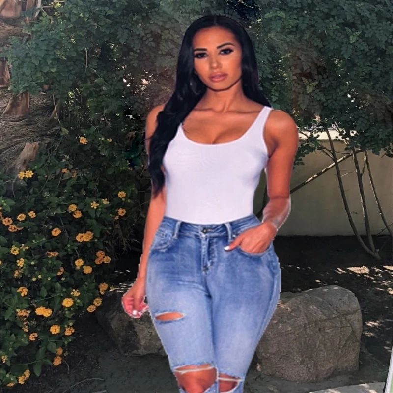 MOQ 1PC New style fashion girls jeans with private label made in china