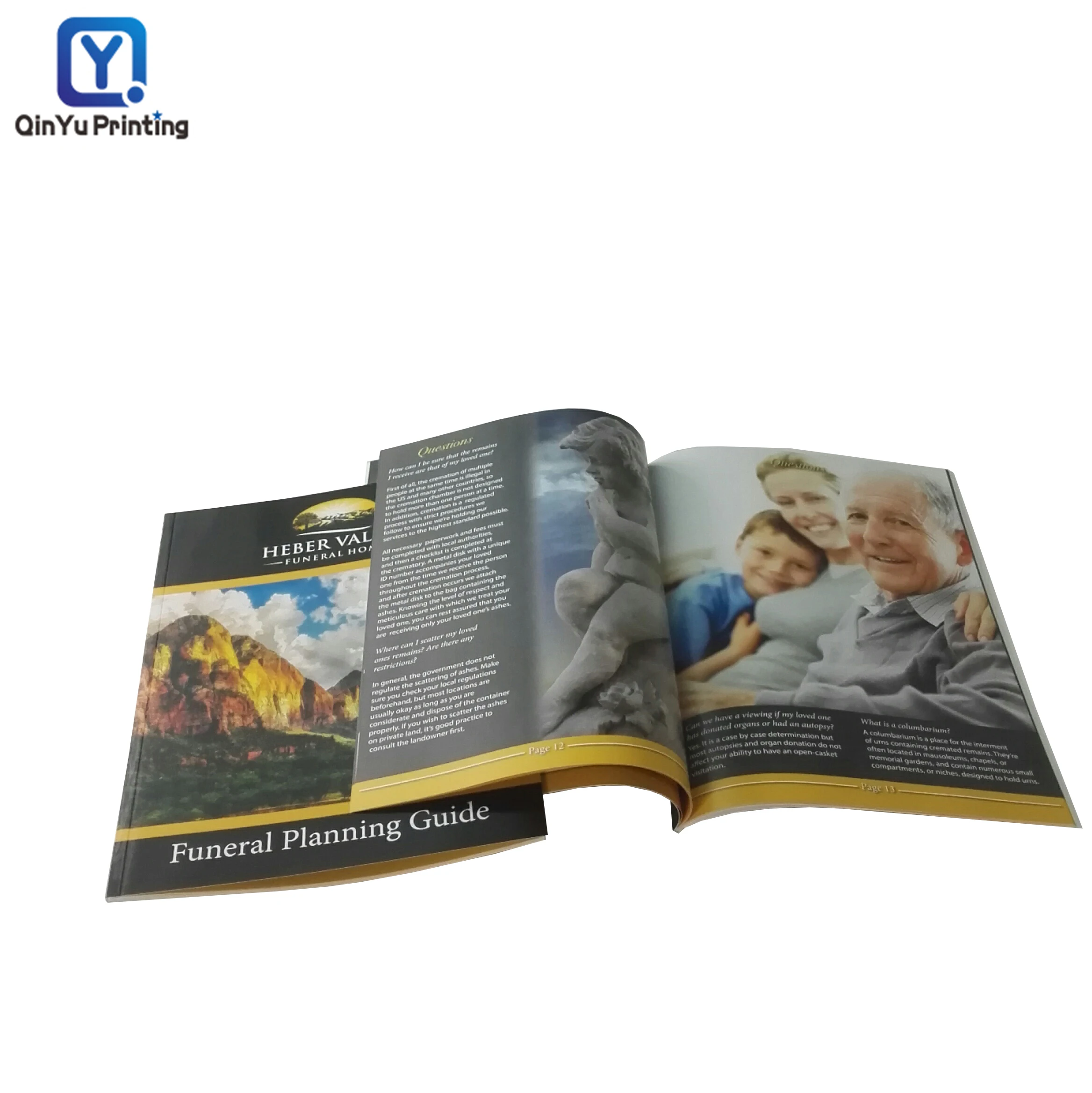 Factory hot sale Perfect Binding Employment Guidance Book Catalog Printing Cover Brochure Manual Book Printing Services