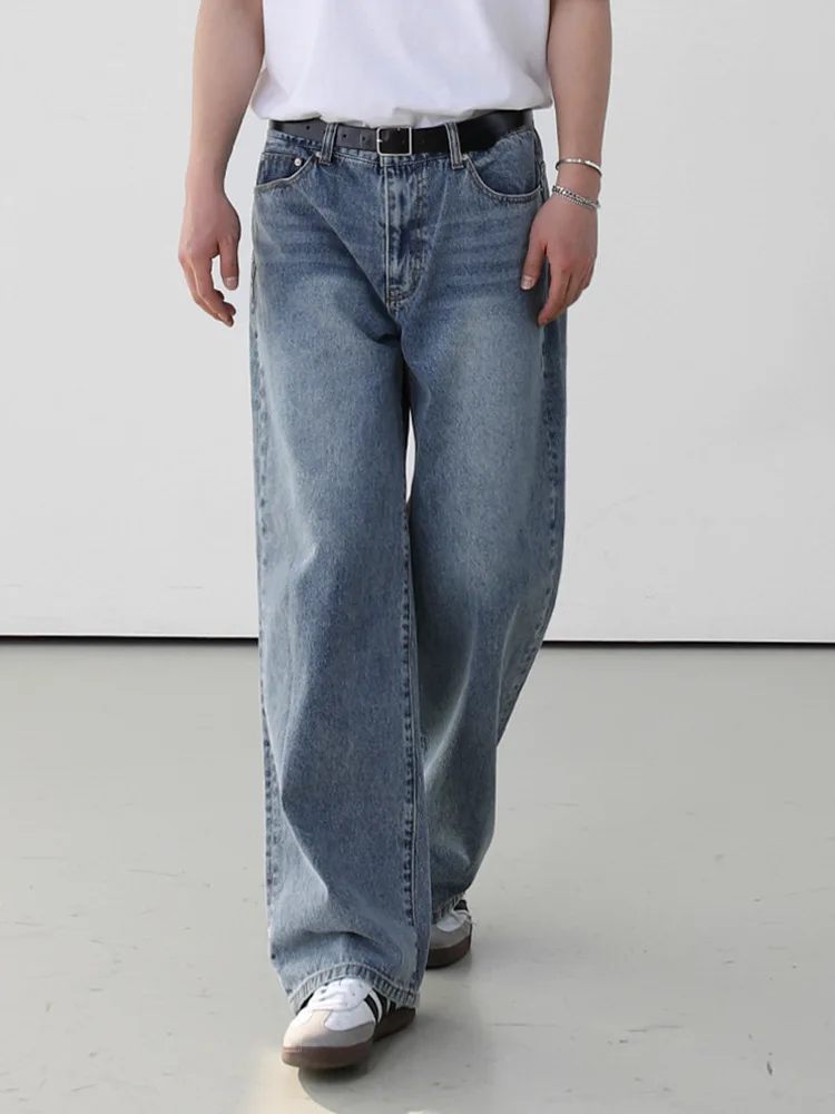 High Quality Fashion Timeless Straight Denim Pants Loose-Fit Jeans