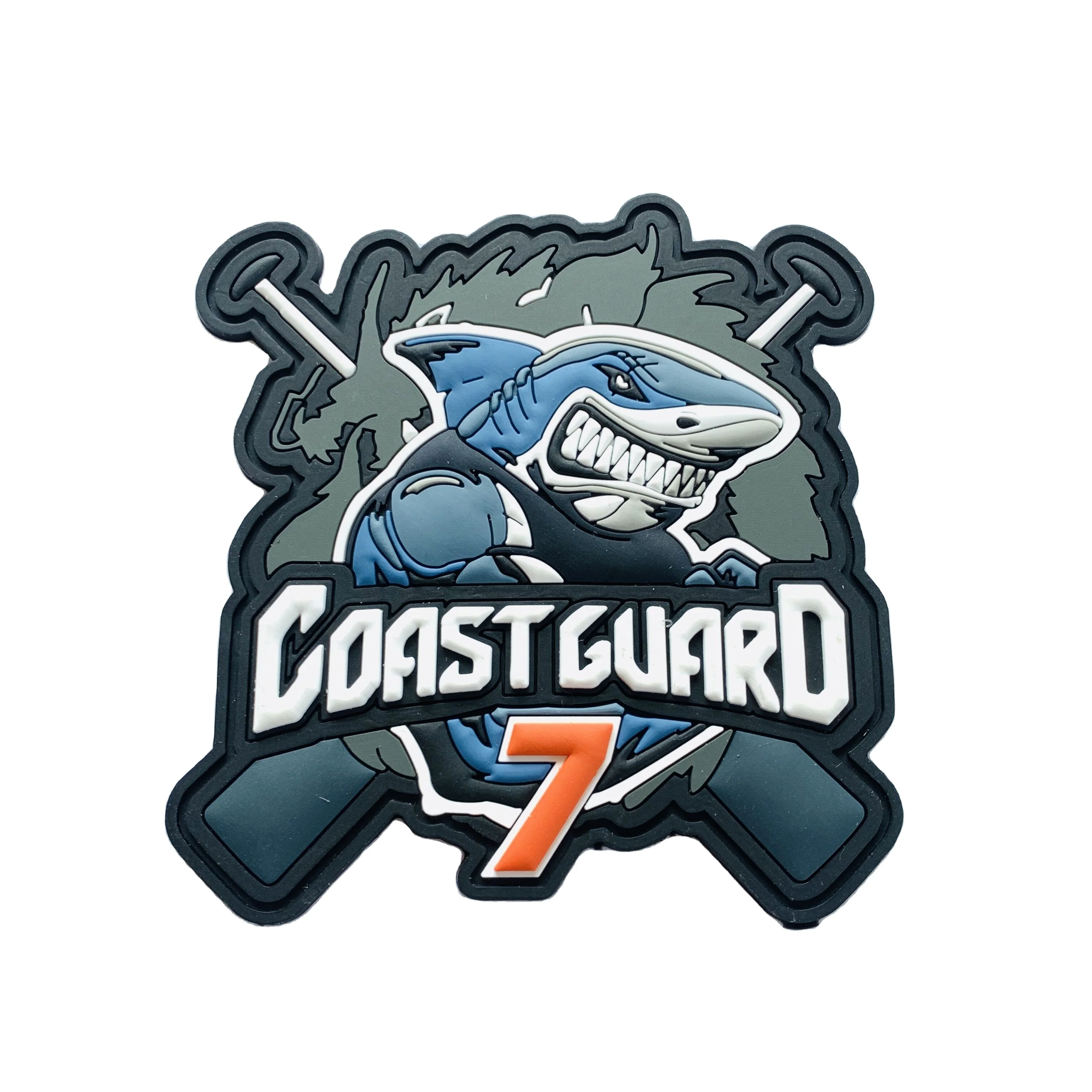 New Design Factory Made Custom PVC Patch Label Hot Sale 3D Soft PVC Clothing Patch