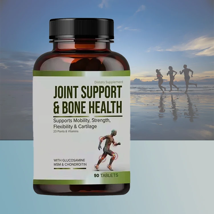 Joint Support Bone Strength Dietary Supplement With Collagen Calcium And Vitamin D For Healthy