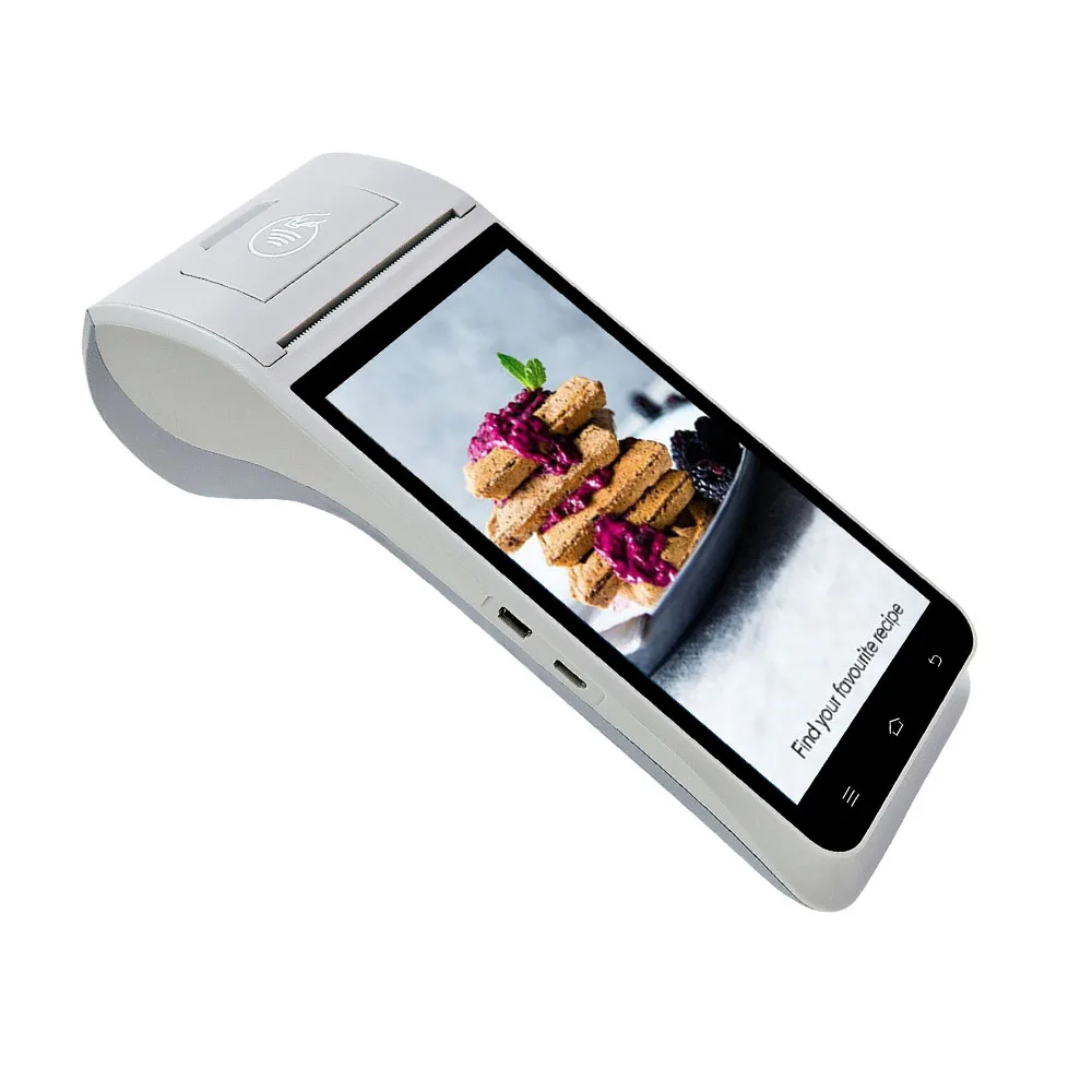 Поставка от производителя ZCS ручной сенсорный экран 4G Wi-Fi чековый принтер Android 11 0 POS-системы для верхнего уровня