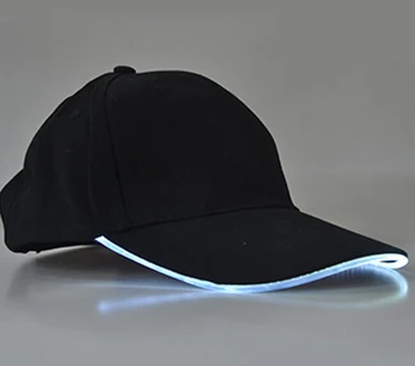Glow Rave Hat Lighted christmas led light hat Baseball Cap