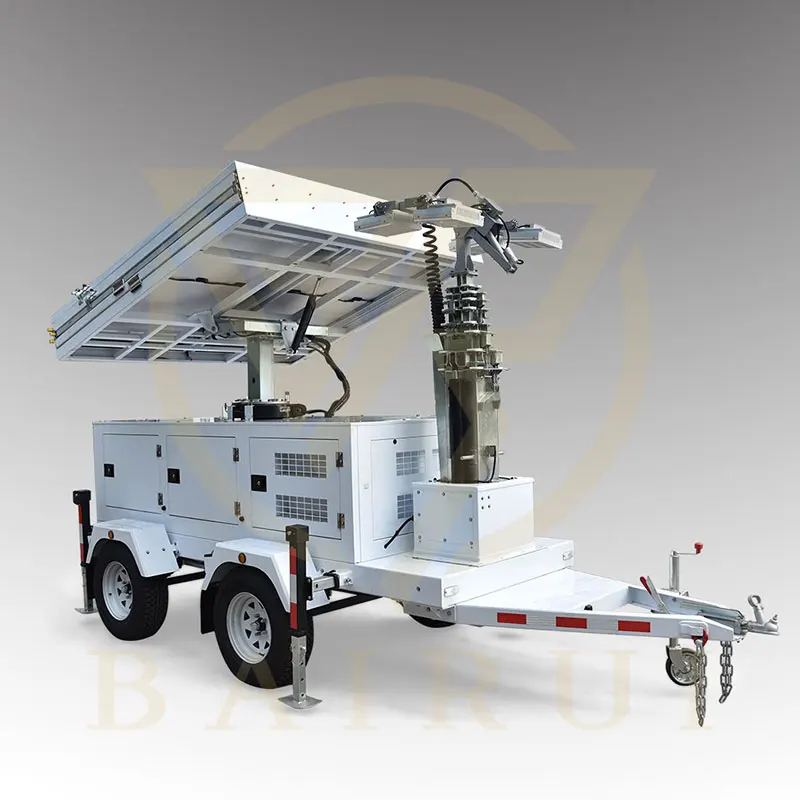 Wholesale Good Quality Hot Selling Security Emergency Solar Mobile Light Tower