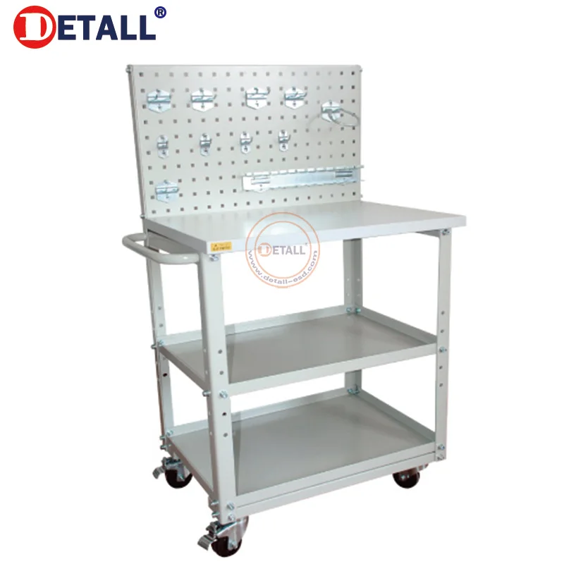 Workshop hand push Tool Kit Trolley Cabinet factory Platform shipping trolleys for industry