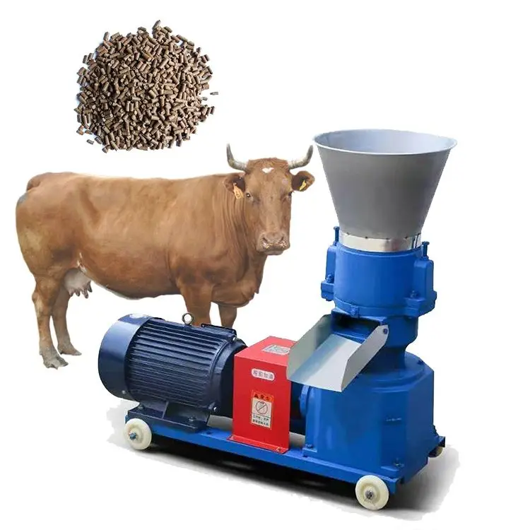 Sheep feed pellet machine szlh 420 feed processing machines