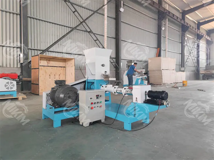 DGP70 Floating fish feed pellet extruder 1-10mm feed pellet extruder for pet dog food extruder