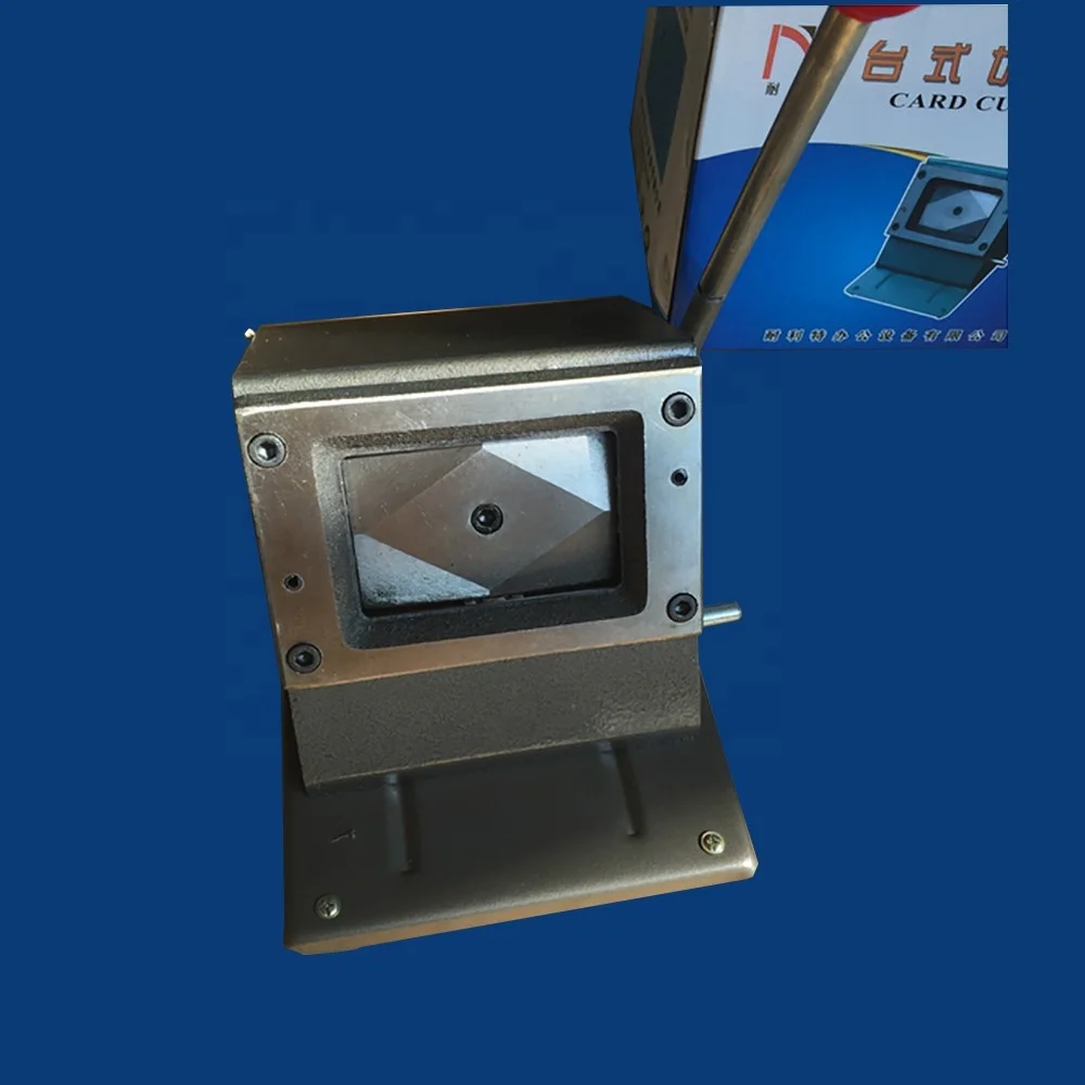custom shape paper cutter manual card die cut  id card cutter from china Card cutter machine