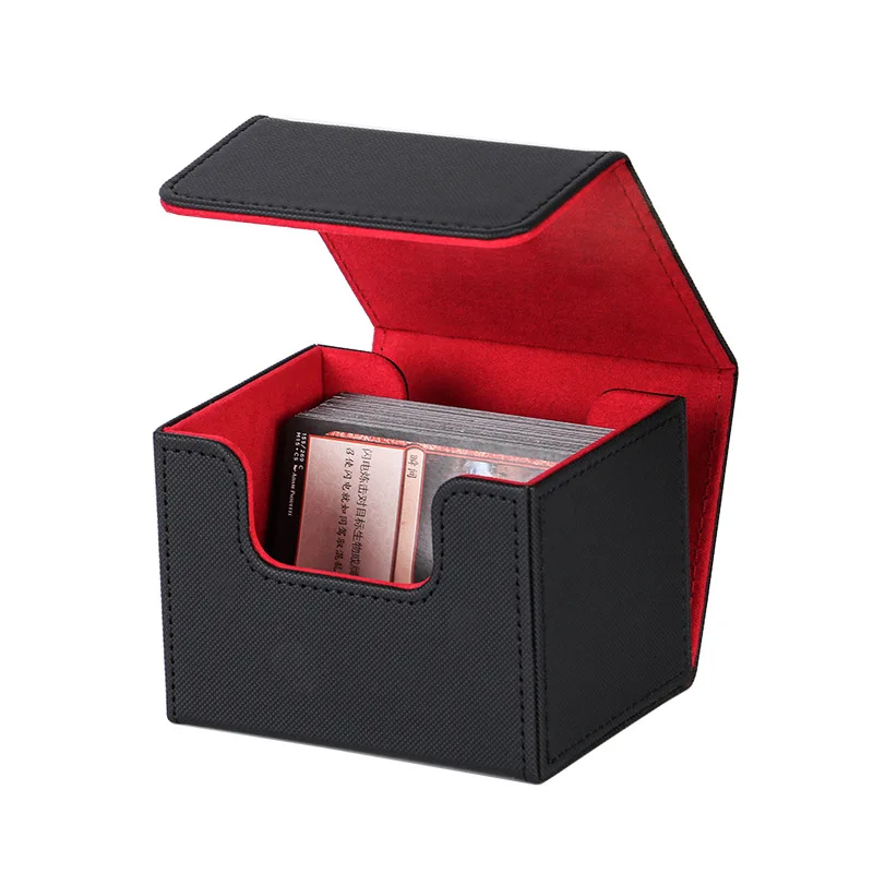 MIO 100+Trading Pu leather Tcg Mtg Game Magic Cards Holder Deck Box Card Case for UG Magic Yugioh TCG CCG MTG