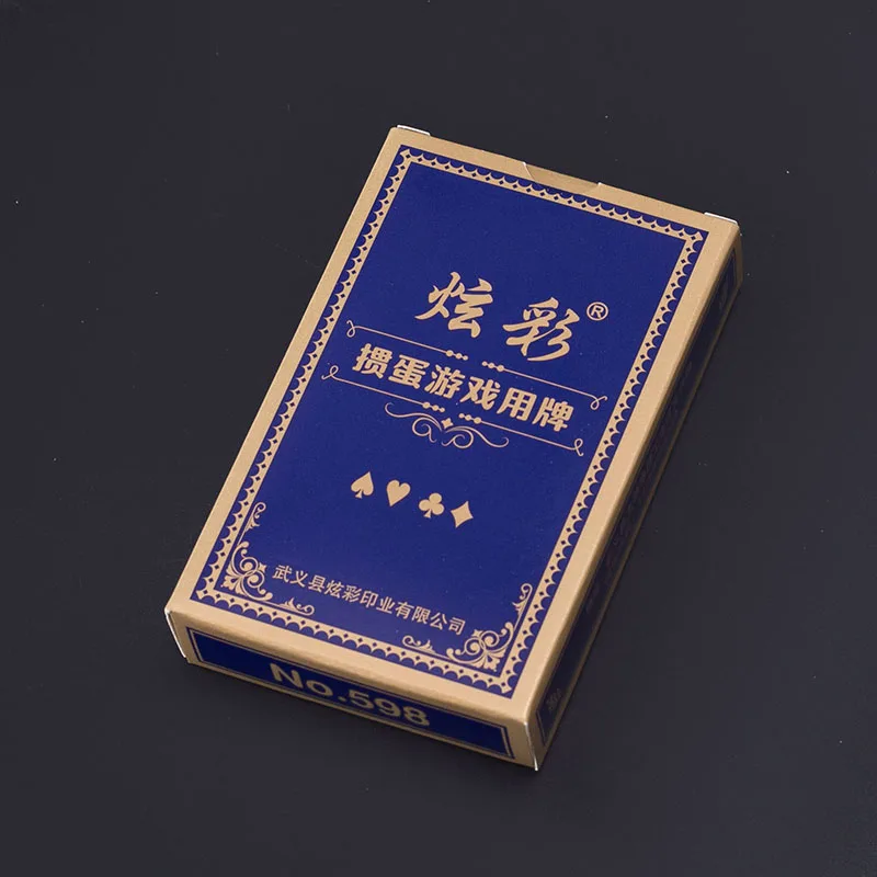 2024 Custom design playing card high quality colorful printing poker gold foil playing cards