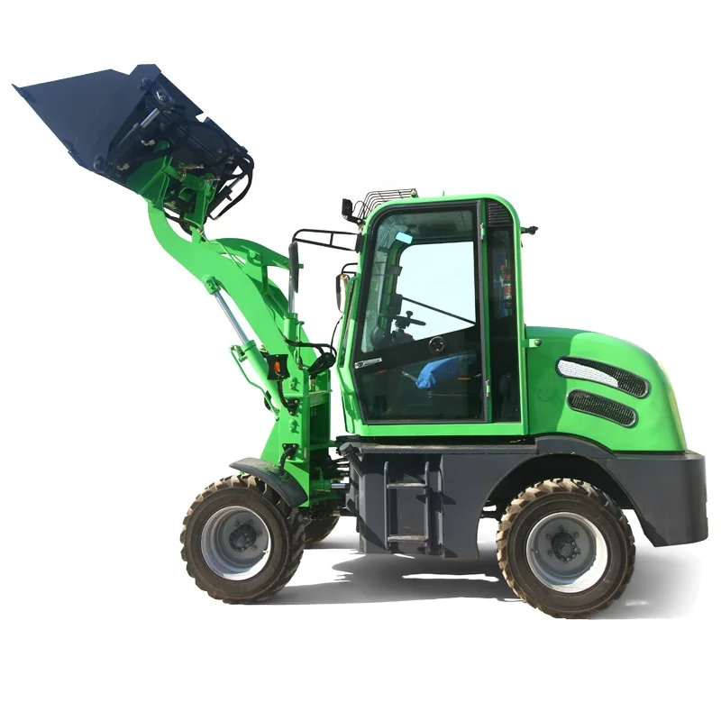 Best Selling European Type New Small Electric Dumper Loader With Different Attachments Mini Front Loader Battery Wheel Loader