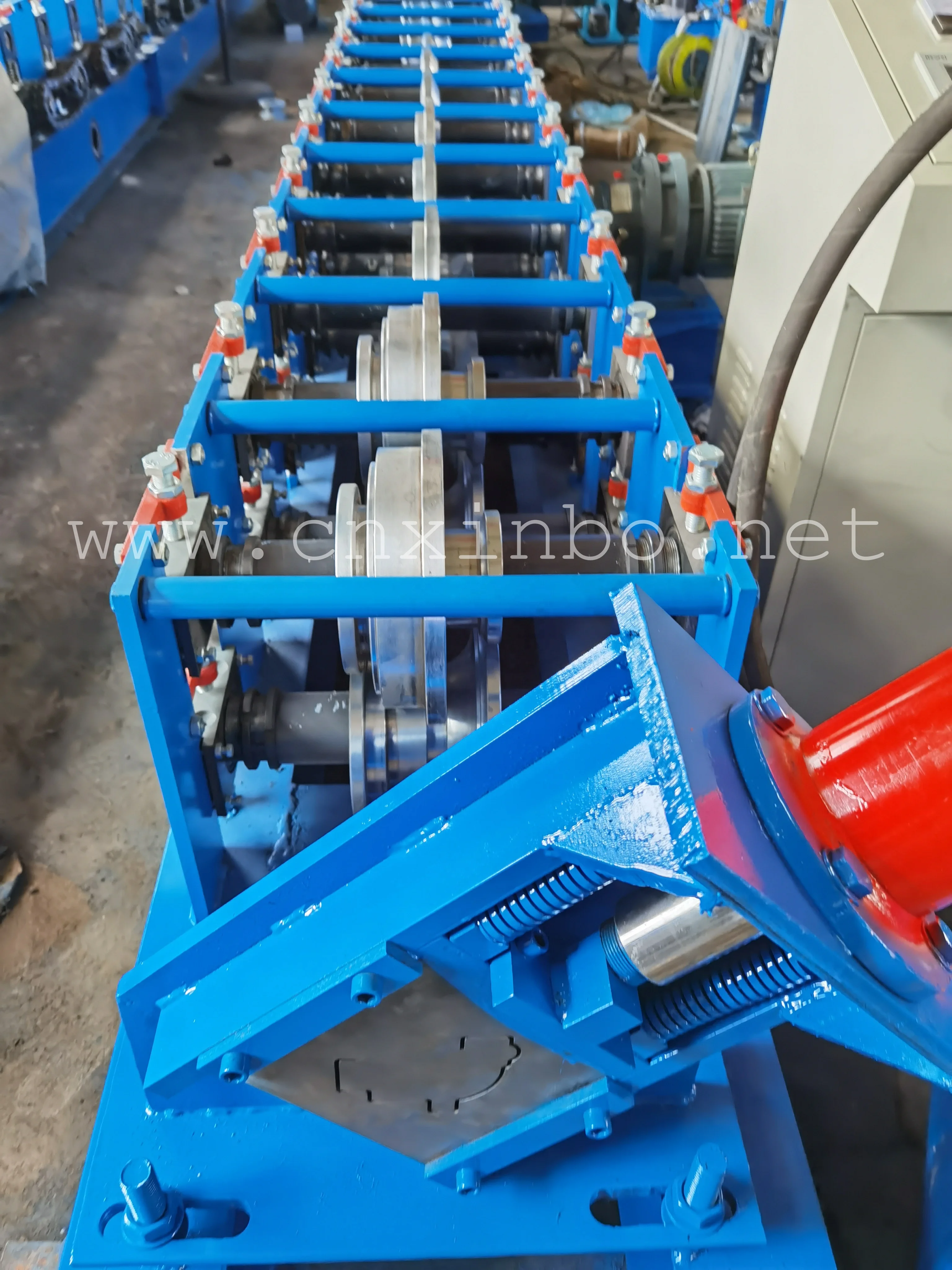Galvanized steel metal steel profile door frame roll forming machine equipment for sale