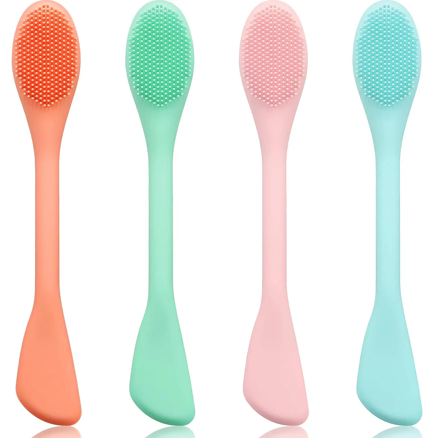 Silicone exfoliating tools double-sided soft Exfoliating Silicone Lip Brush